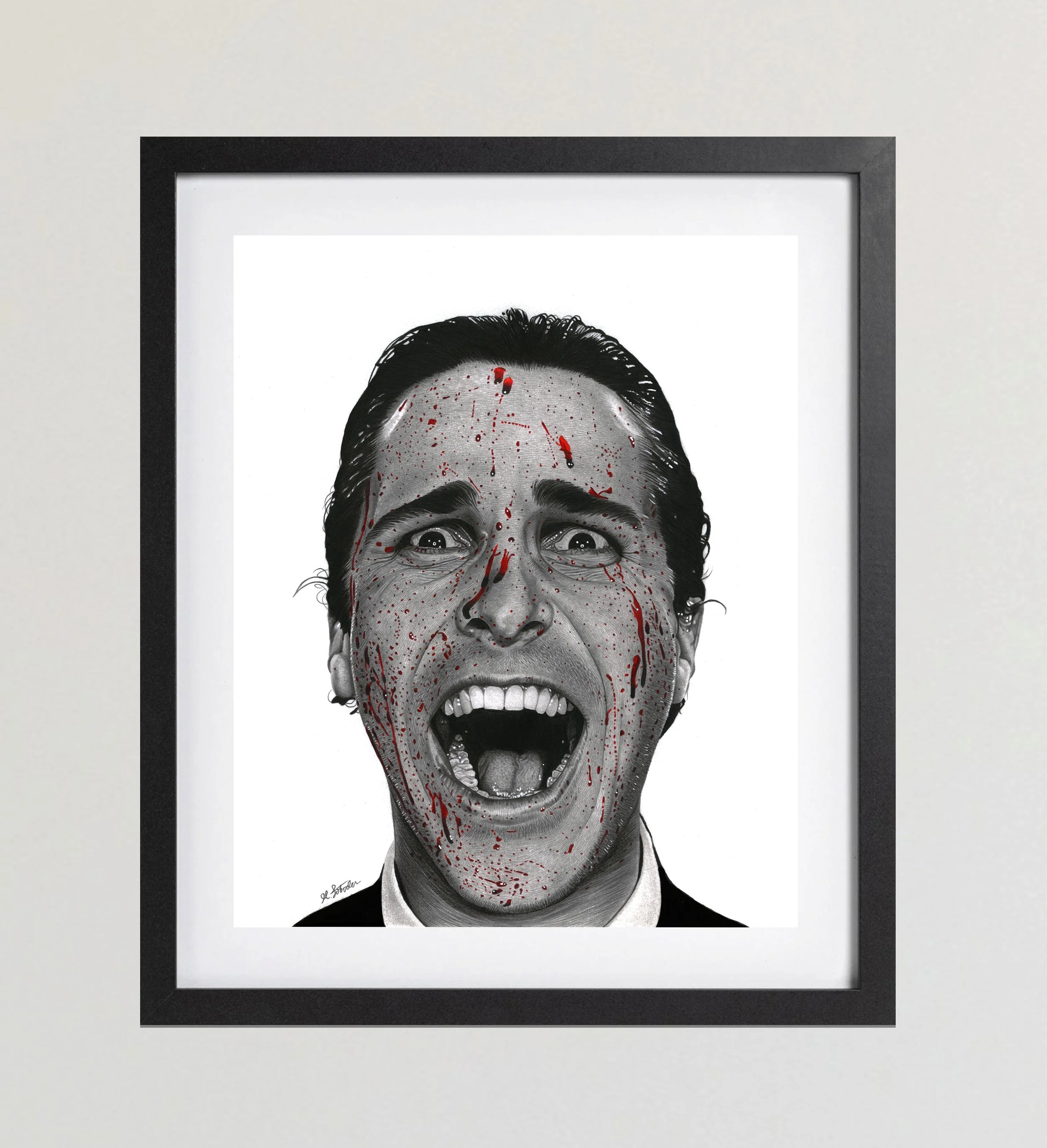 Patrick Bateman Framed Black.jpg