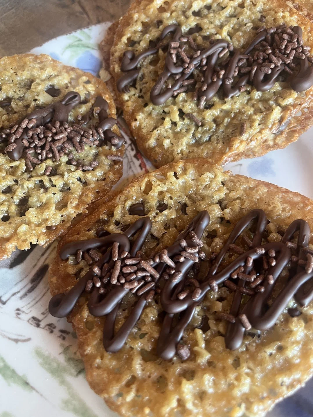 GF Oatmeal Lace Cookies