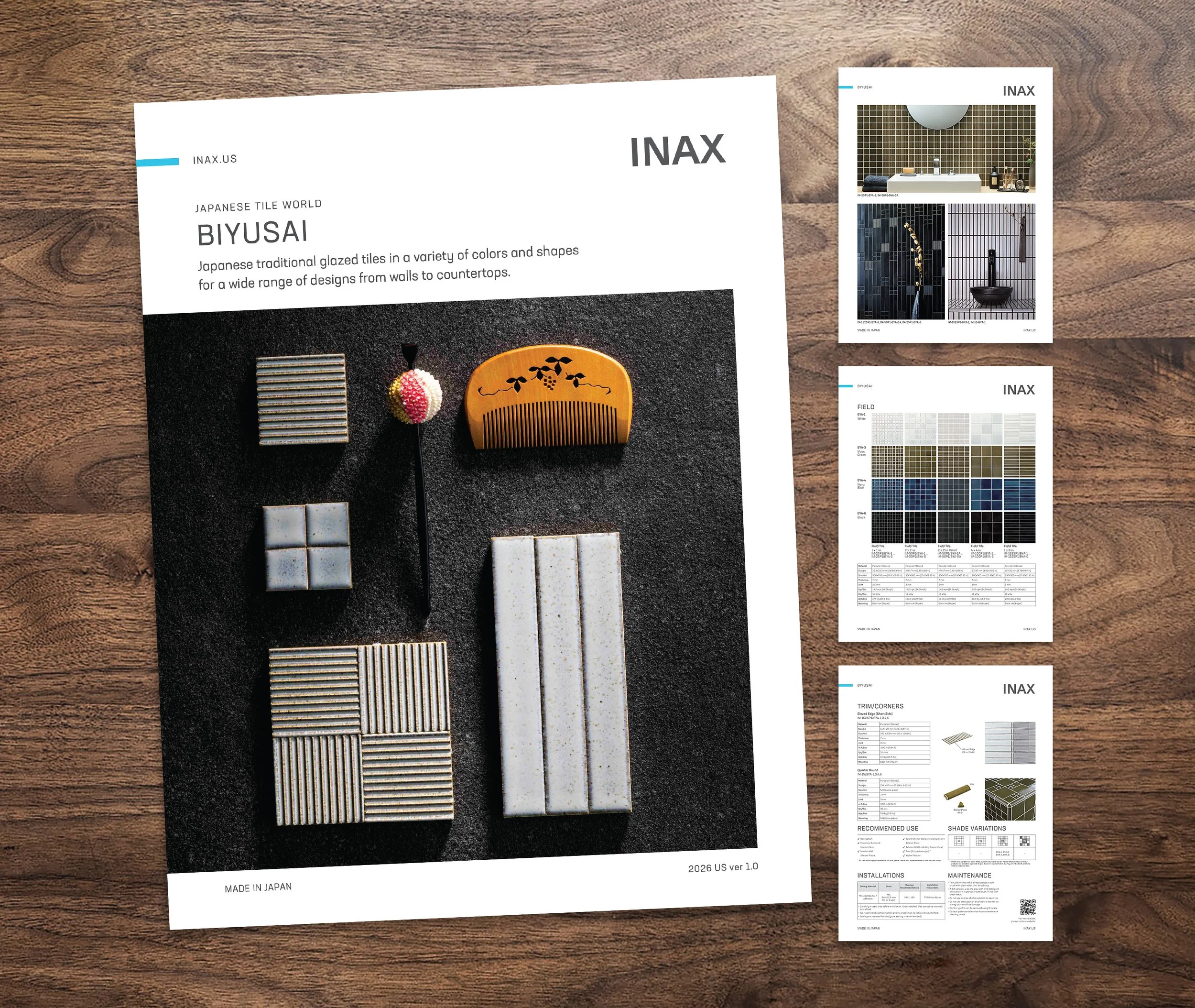 INAX Sell Sheet - Biyusai