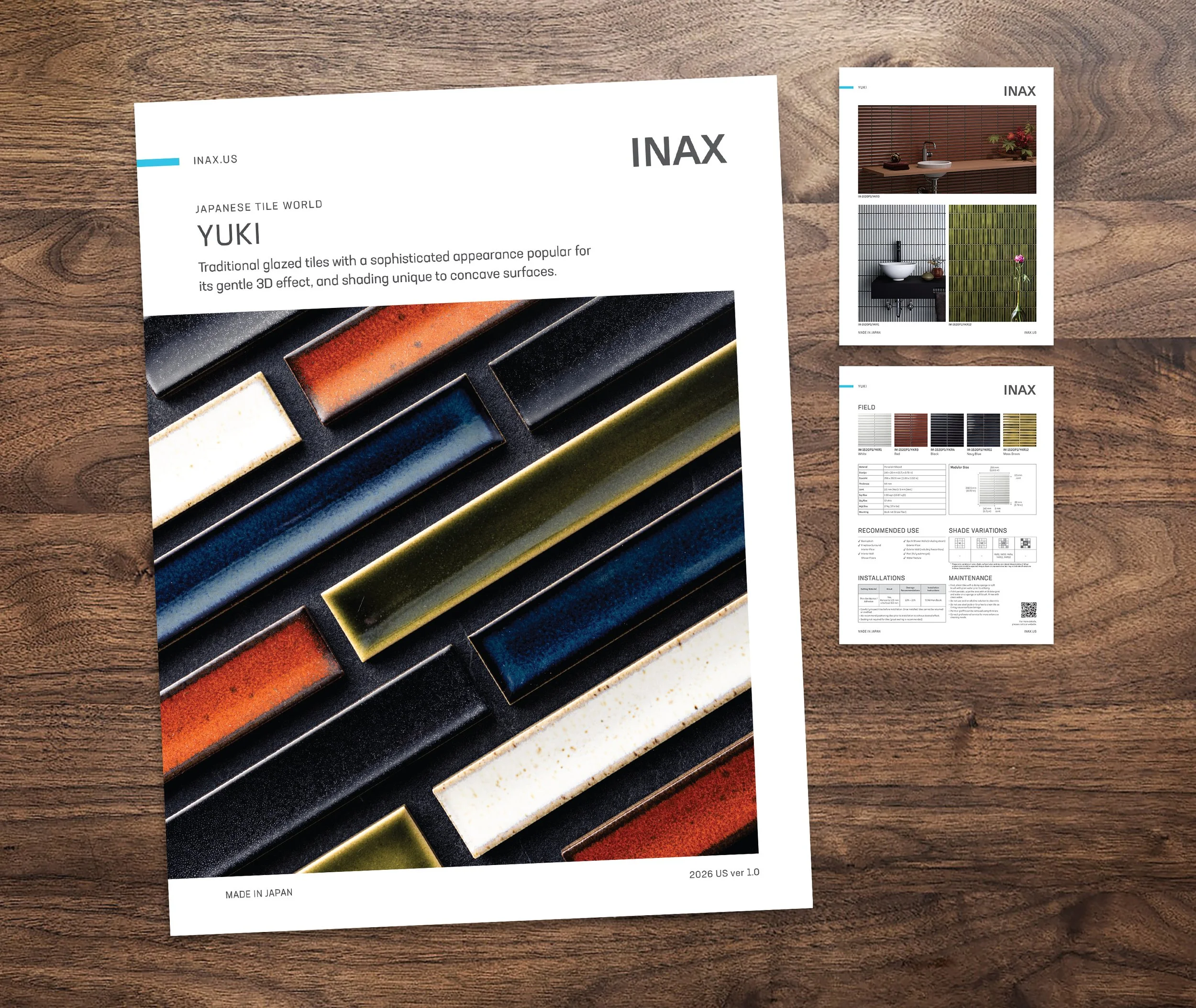 INAX Sell Sheet - Yuki