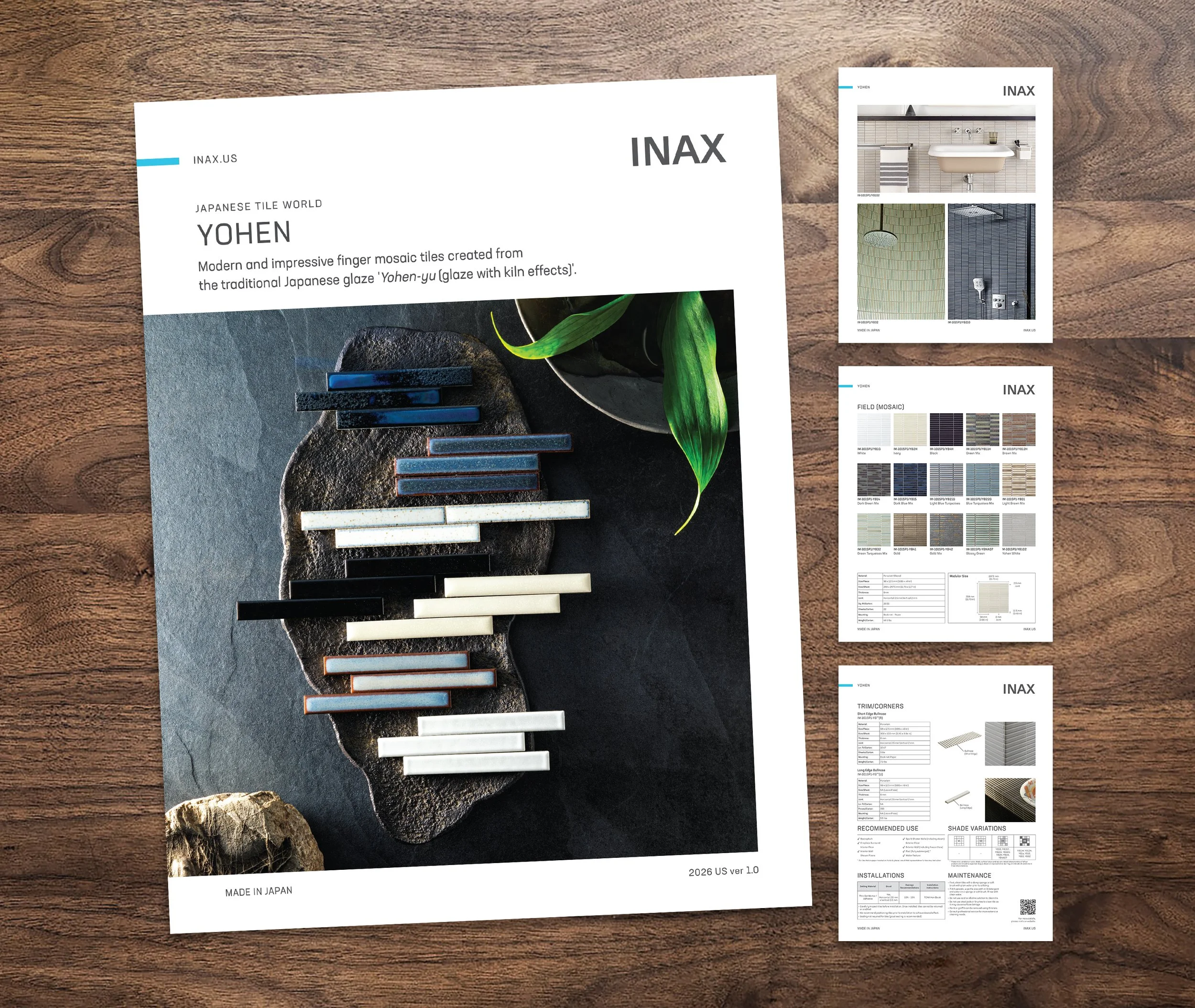 INAX Sell Sheet - Yohen