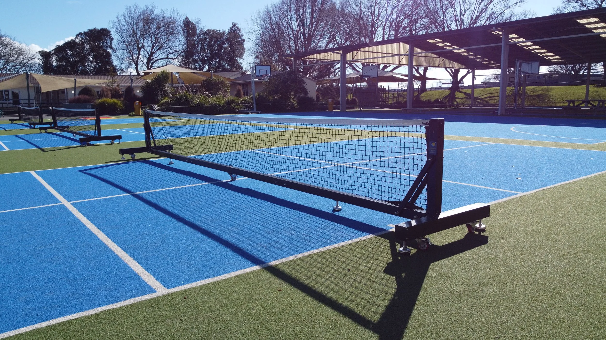 Premier Tennis Mobile System: Aluminium