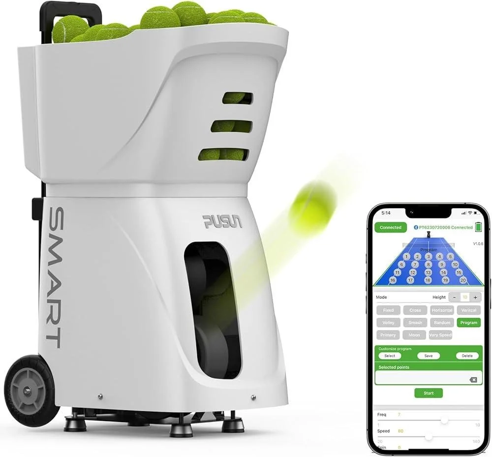 Pusun Tennis and Padel Ball Machine: PT-Smart
