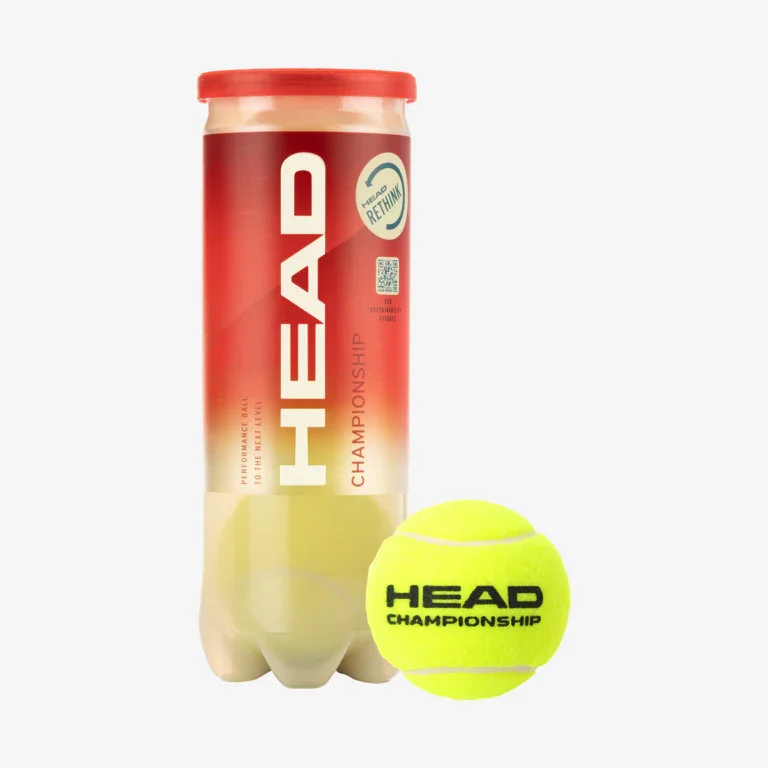 HEAD Championship Tennis Ball: 3 ball can