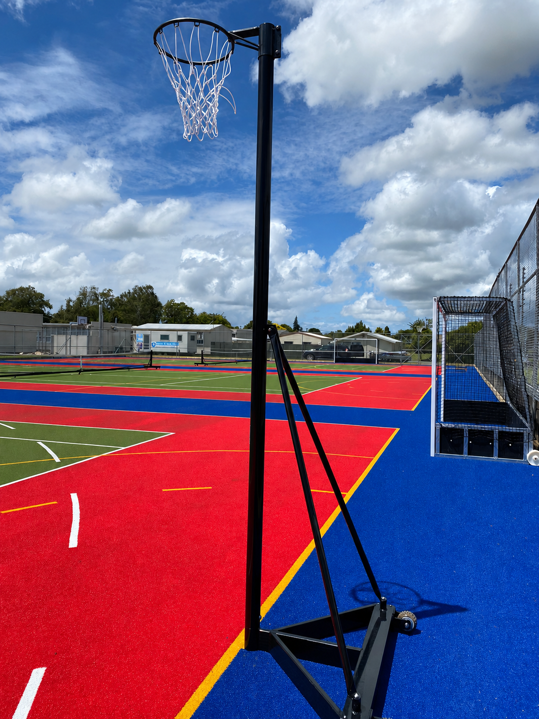 Premier Aluminium Mobile Netball System