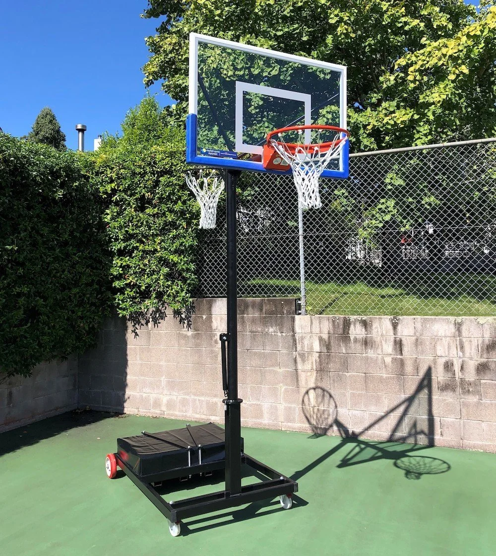 Basketball/Netball Reversible Freestanding Tower