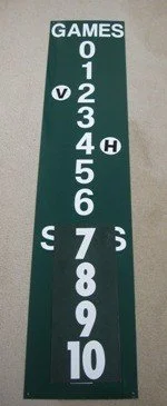 Magnetic Scoreboard Magnetic Overlay up to 10
