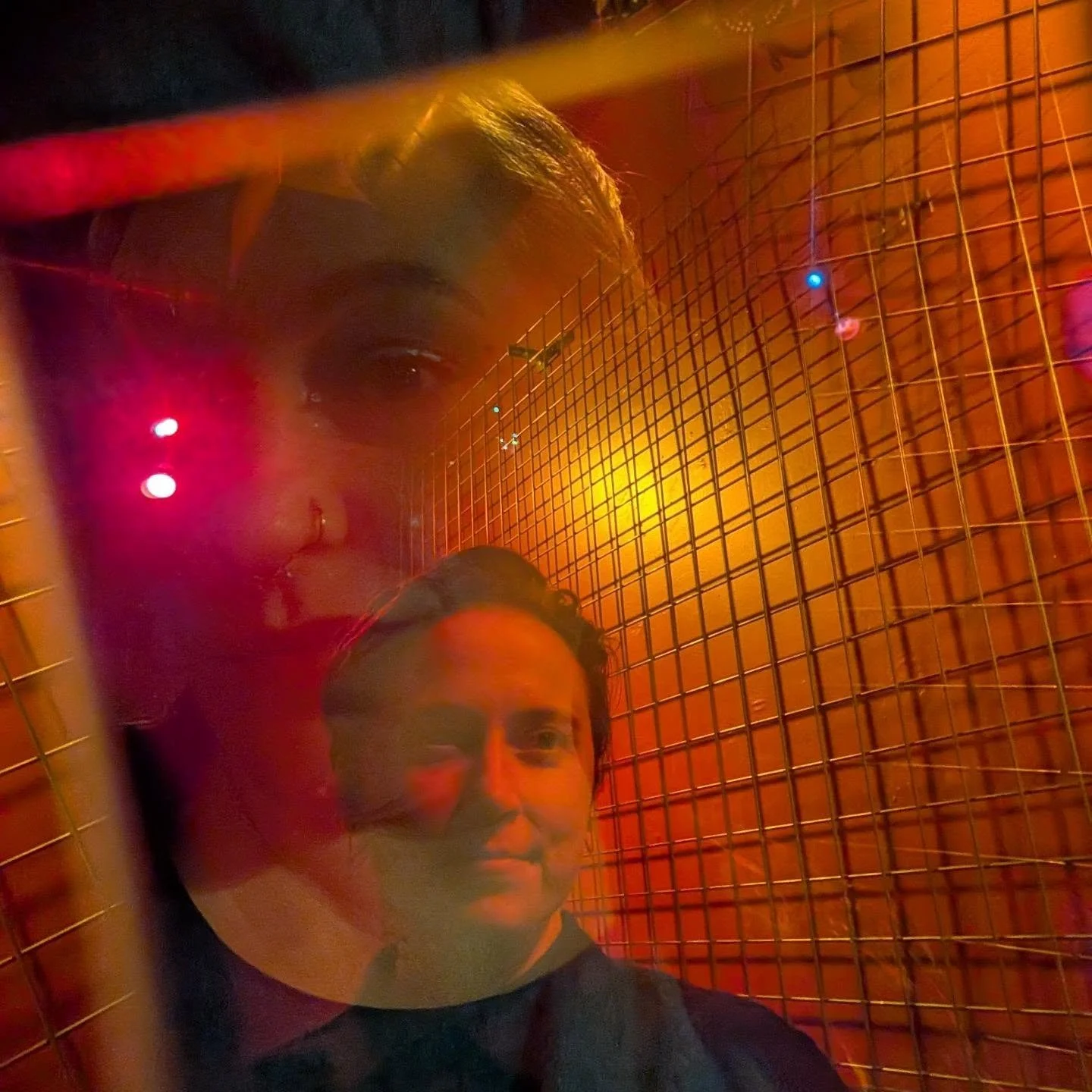 Throwback to last Sunday when @smashabeth and @chamomeleonpdx went to the dual release show from our dear friends @maggieraymusic and @nedandwendy_theband. Camille brought out their fun prism lens, perfectly fit for capturing the occasion (and taking