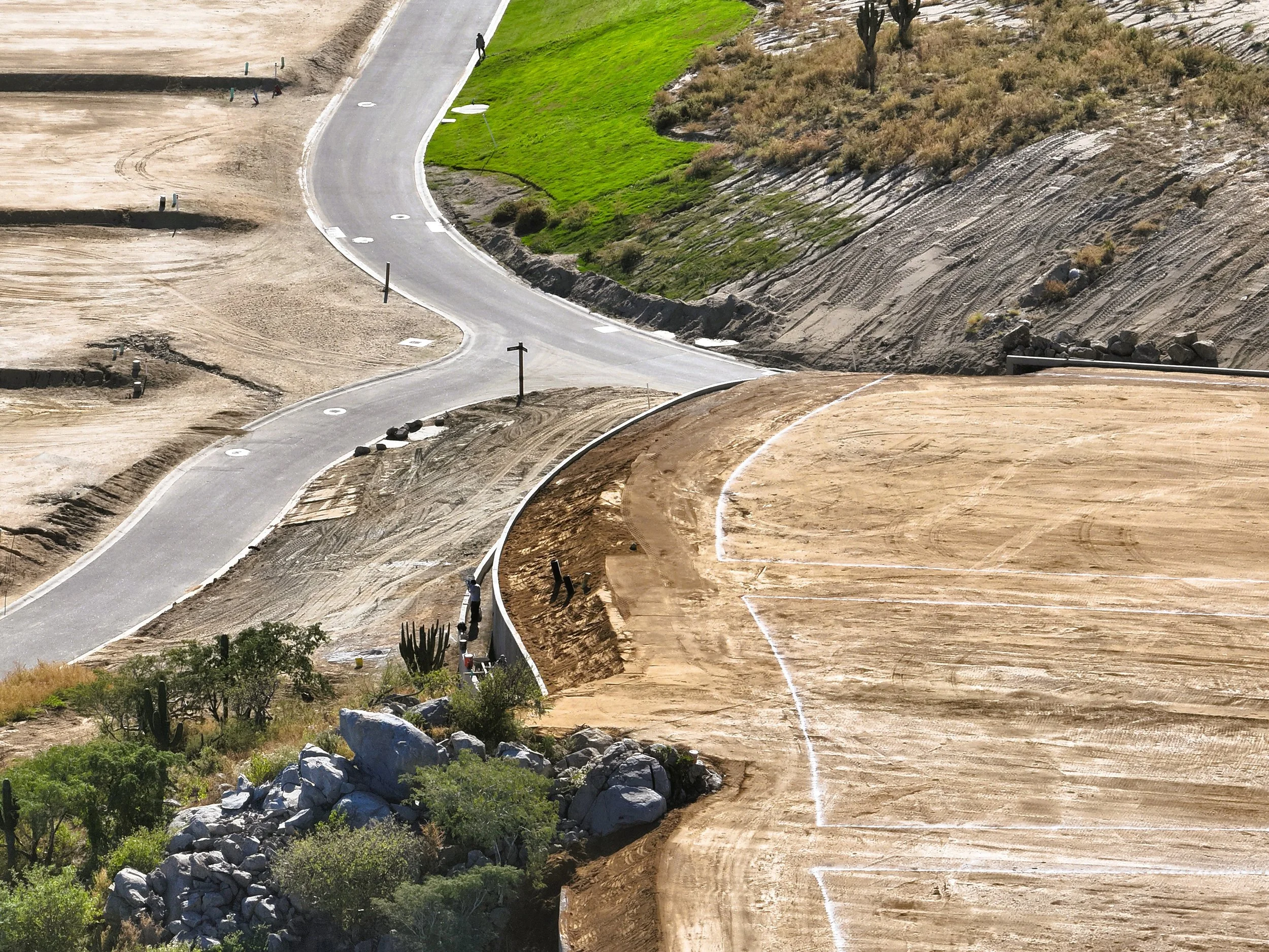 Aproches y plataformas terminadas proyecto J1