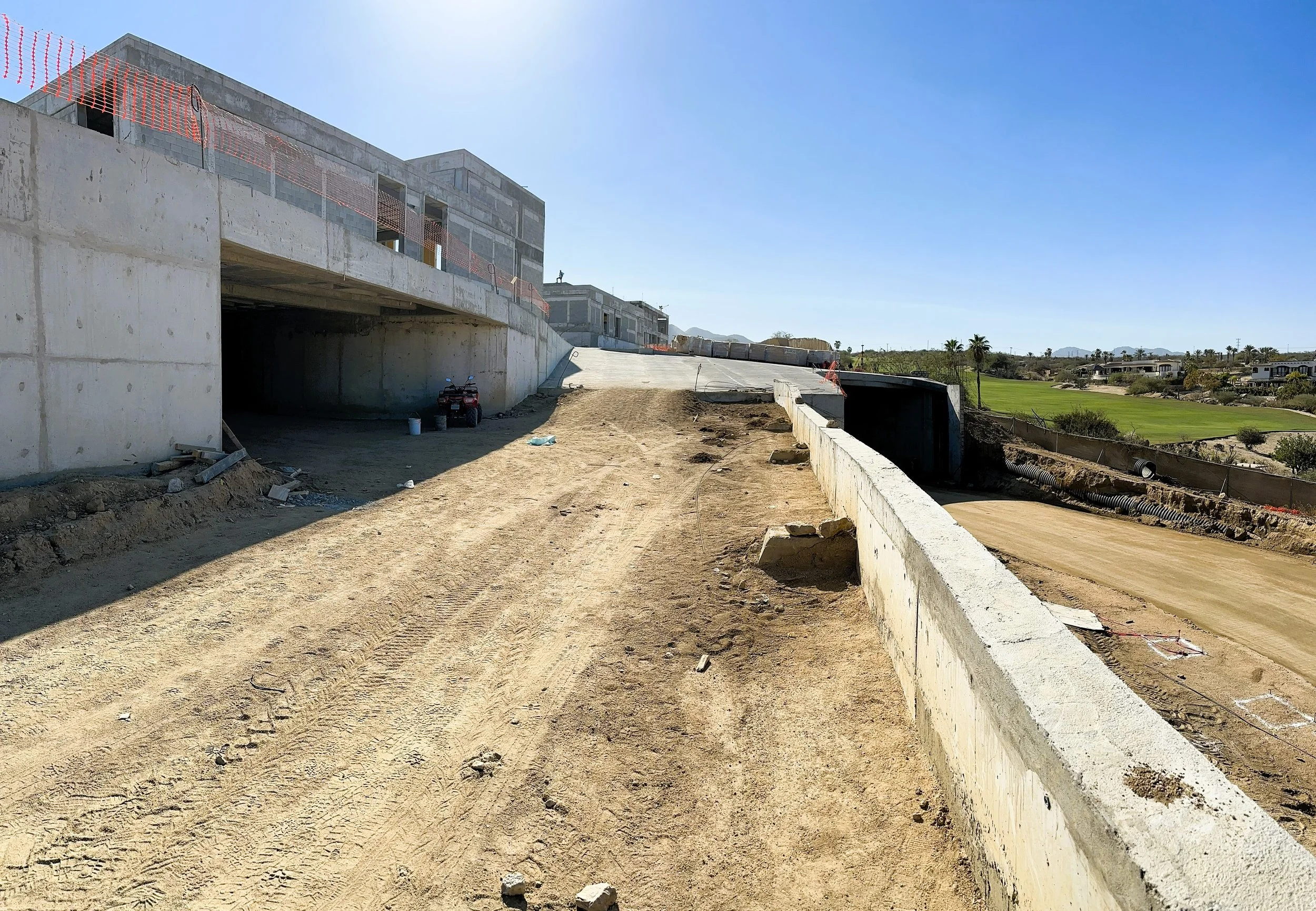 Conformación de vialidad 2 Anima Village