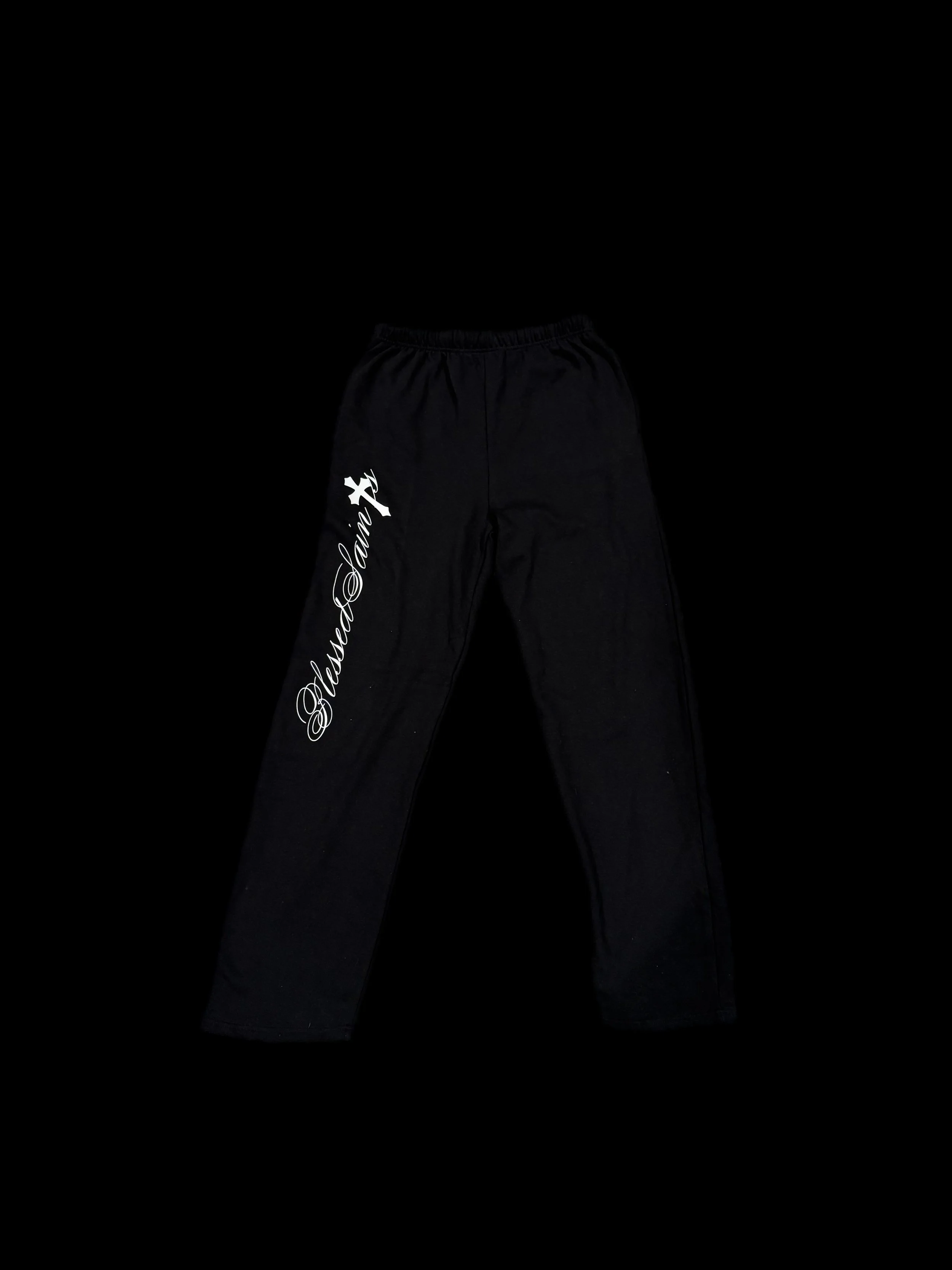 Blessed Saints "Rosemary" Sweatpants - Black