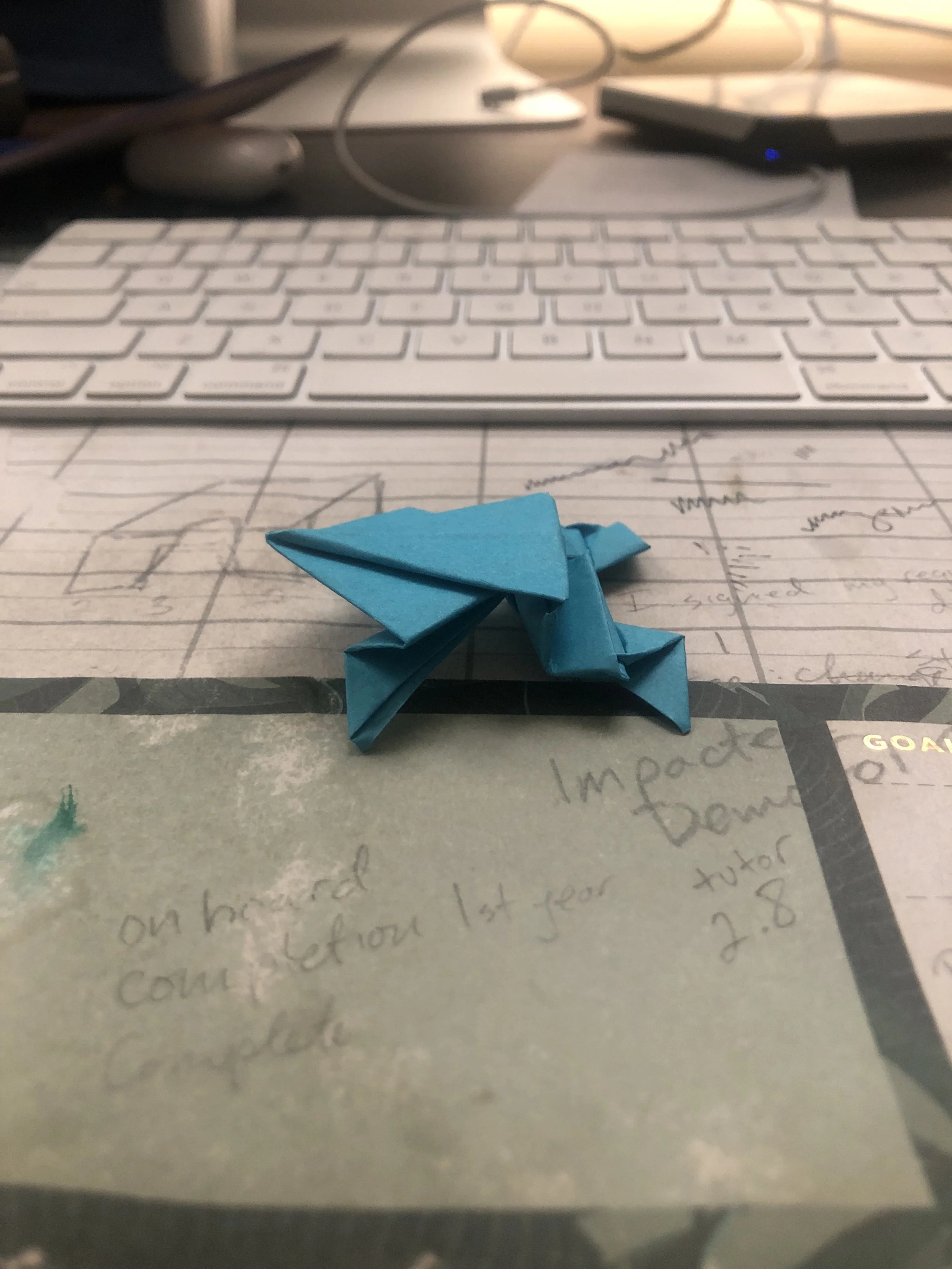 Origami Frog Prayer