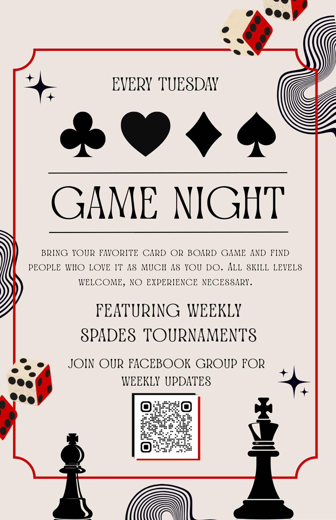 Game Night Tuesdays