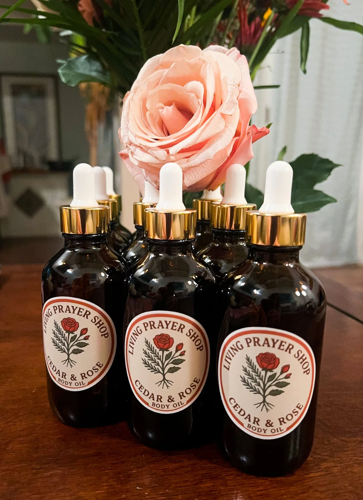 Cedar & Rose Body Oil