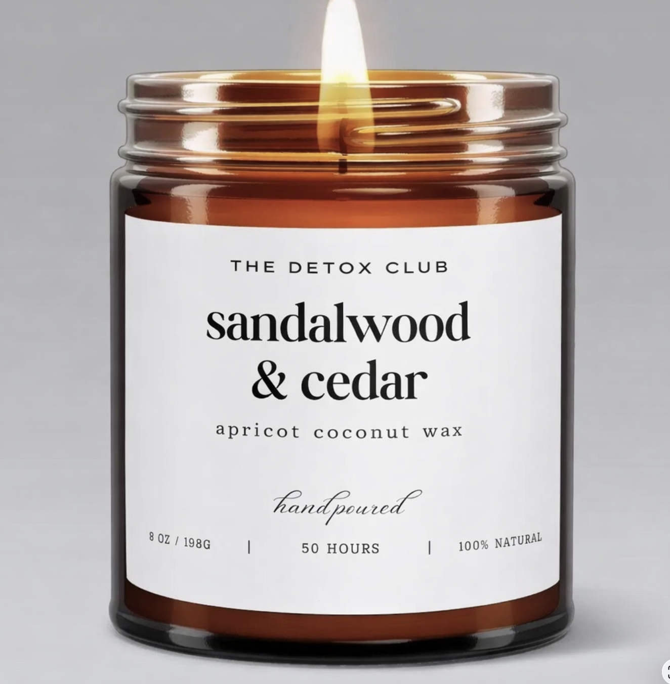 Sandalwood & Cedar candle