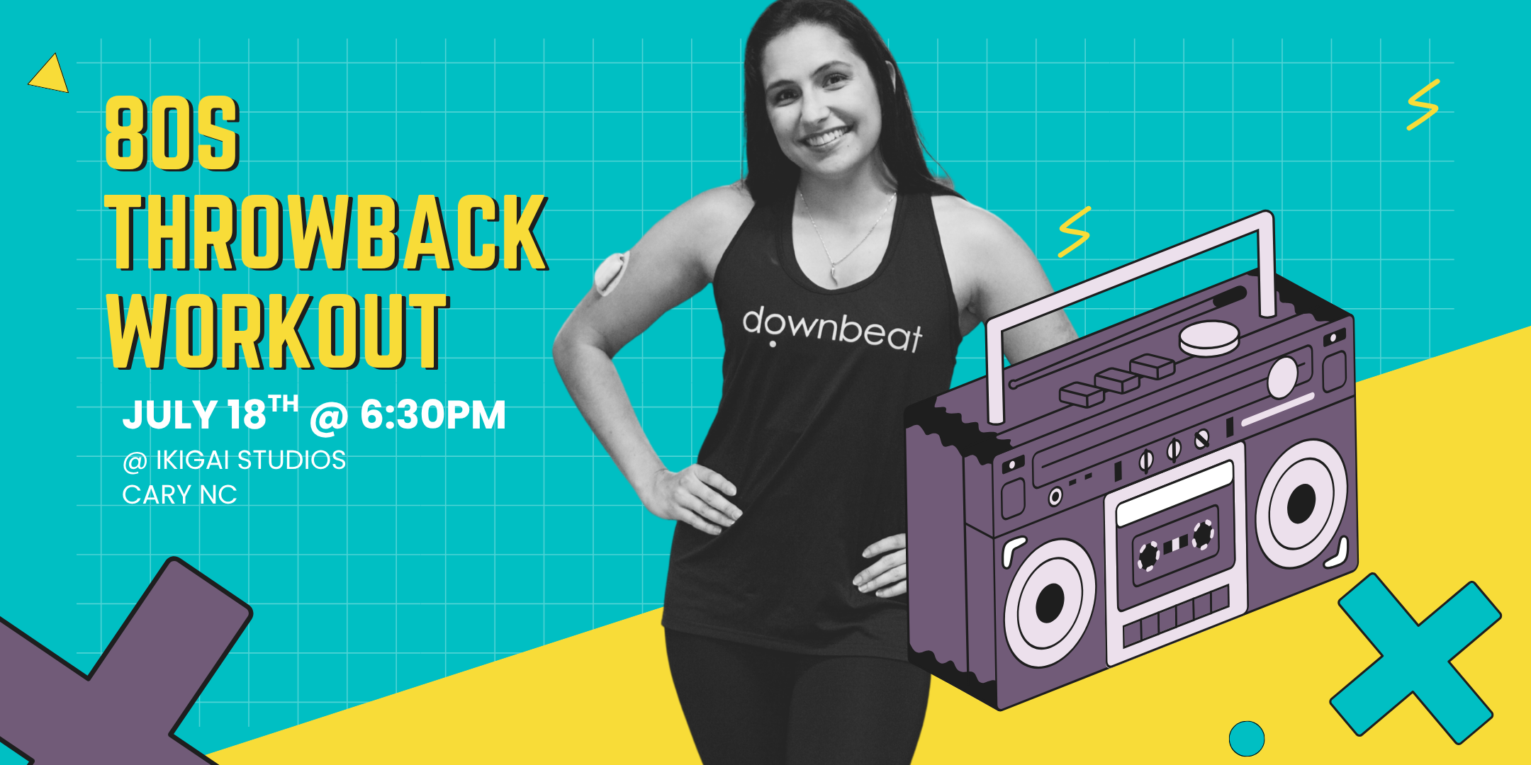 Outdoor 80s Throwback Dance Workout