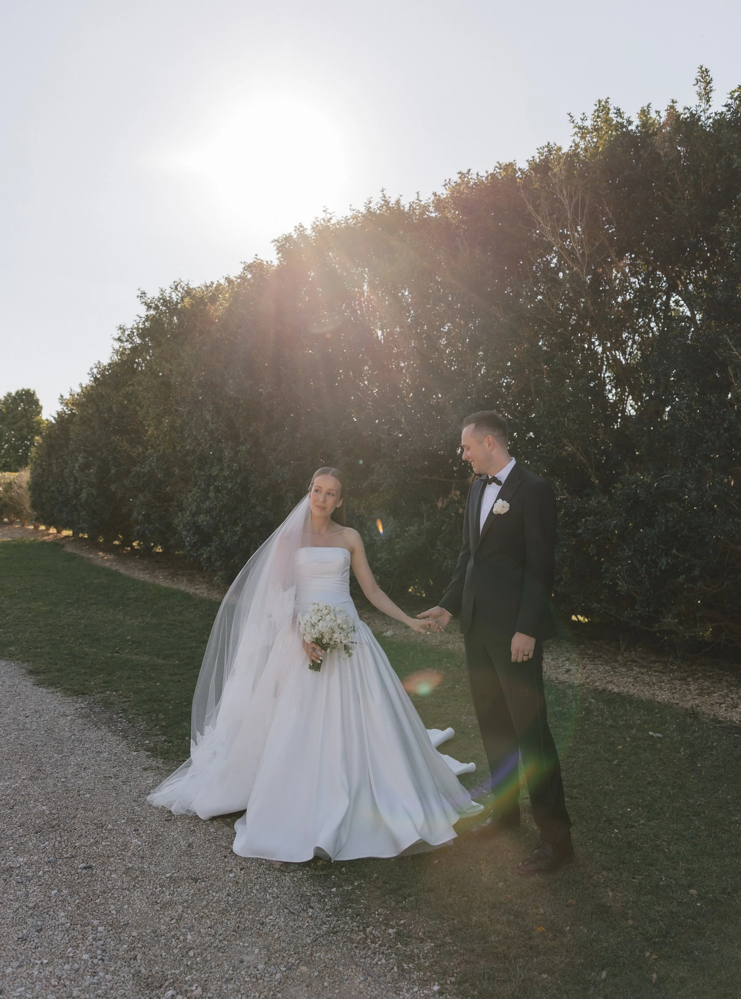Samantha and Charlie

Photographer @biancavirtueweddings 
Design &amp; Styling @forloveandliving 
Venue @summergroveestate 
Content @icaptureamore 
Florist @fontanafloral 
Stationary @maddisonjayne_design 
Dress @kyhabride 
Makeup @facebyjenn 
Hair @