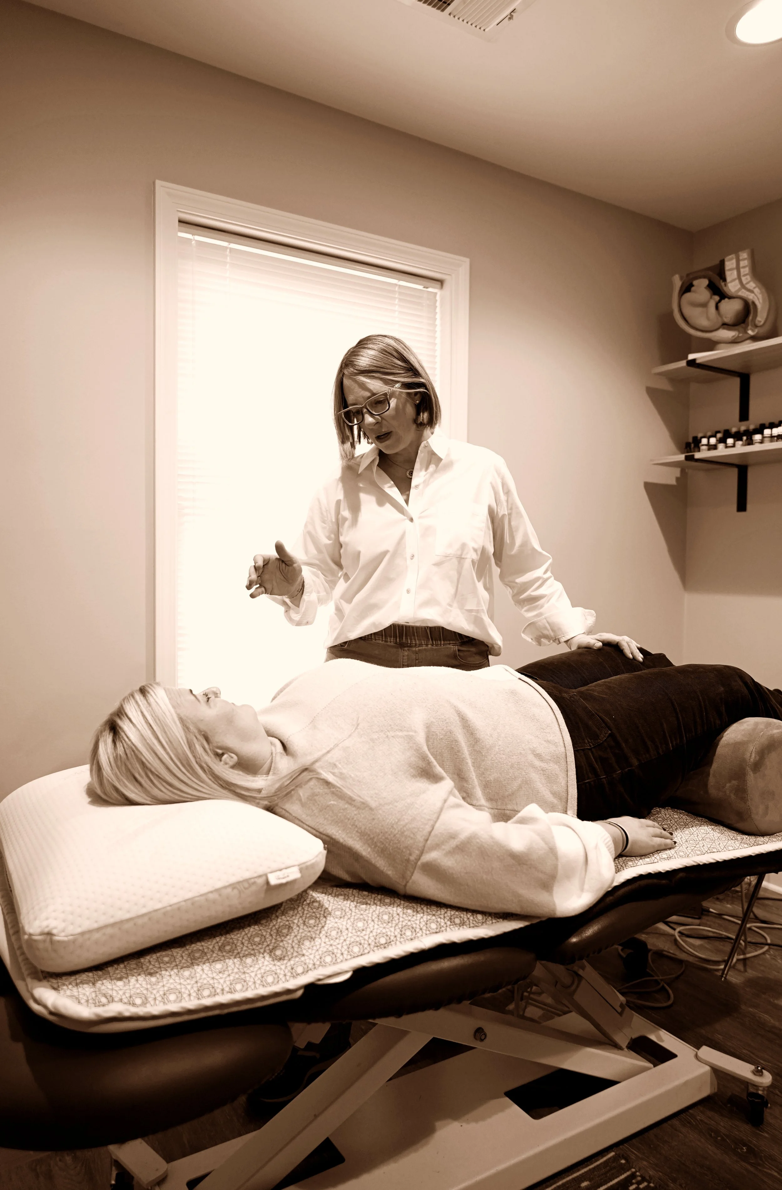 Dr. Jennifer Mercier specializes in holistic fertility support using Mercier Therapy, hormone balancing, and pelvic therapy in Geneva, Illinois.