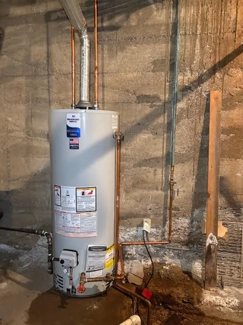 New water heater install