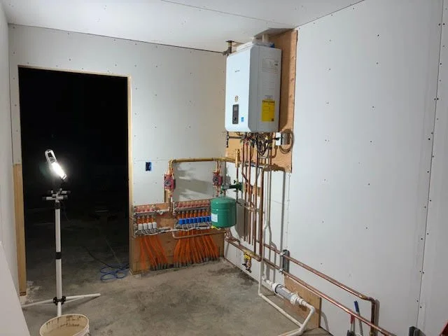 Combination Boiler Water Heater Install