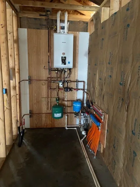 Combination Boiler Water Heater Install
