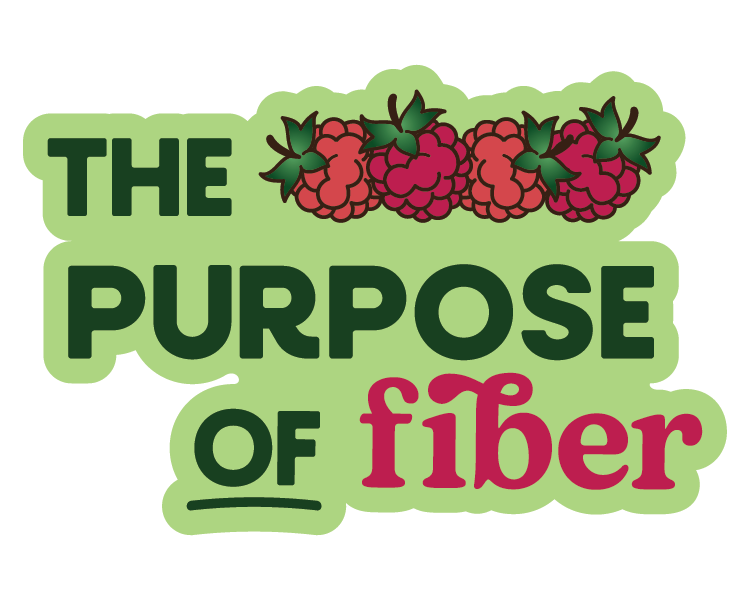 Purpose of Fiber sticker with raspberries