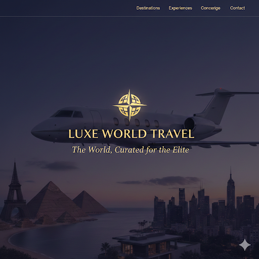 "Quiet Luxury."  Not just a search engine, but a human expert, Seamless: Every detail (private jets, transfers, concierge) is handled.  Exclusive: Access to places that aren't listed on public booking sites. The World Curated to the Elite.