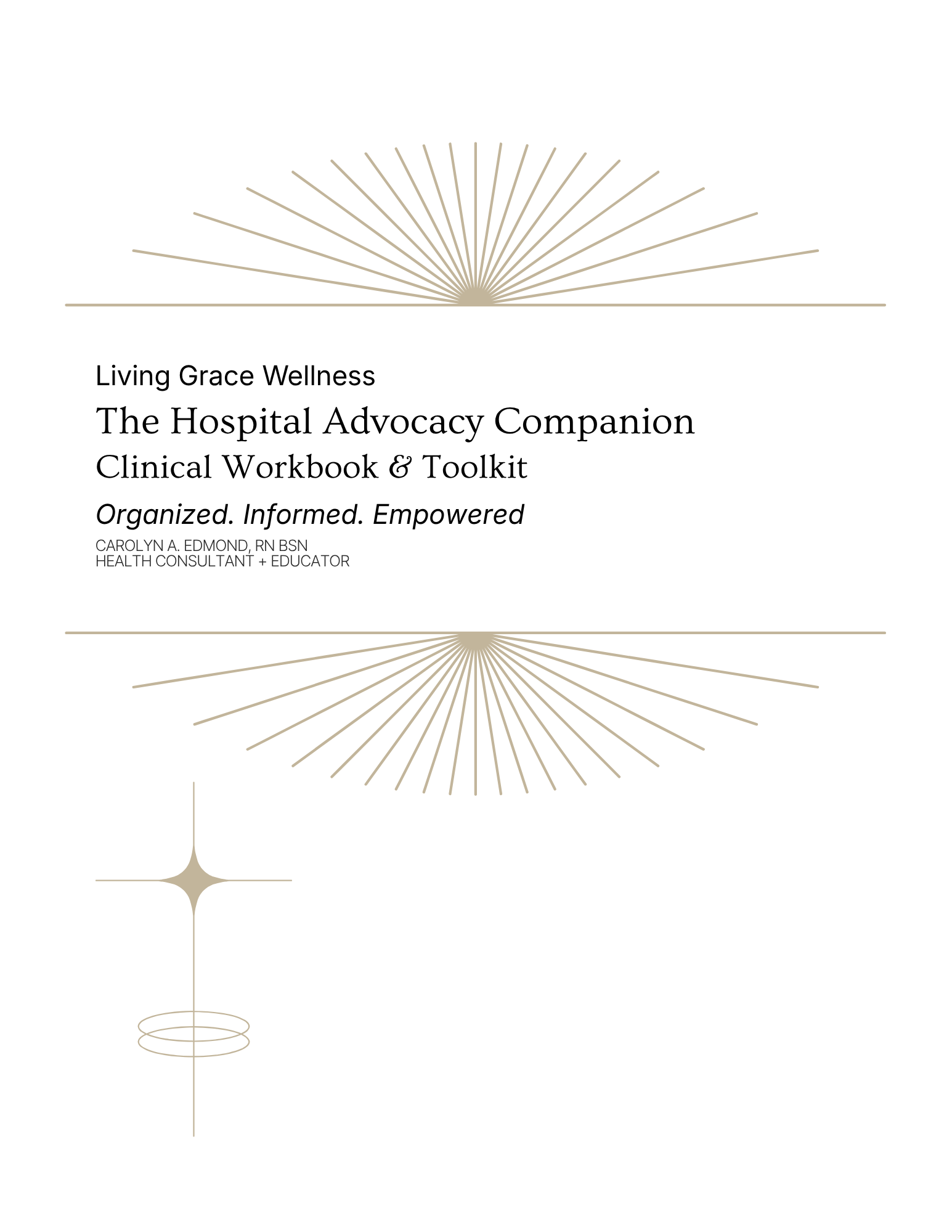 The Hospital Advocacy Companion Clinical Workbook & Toolkit