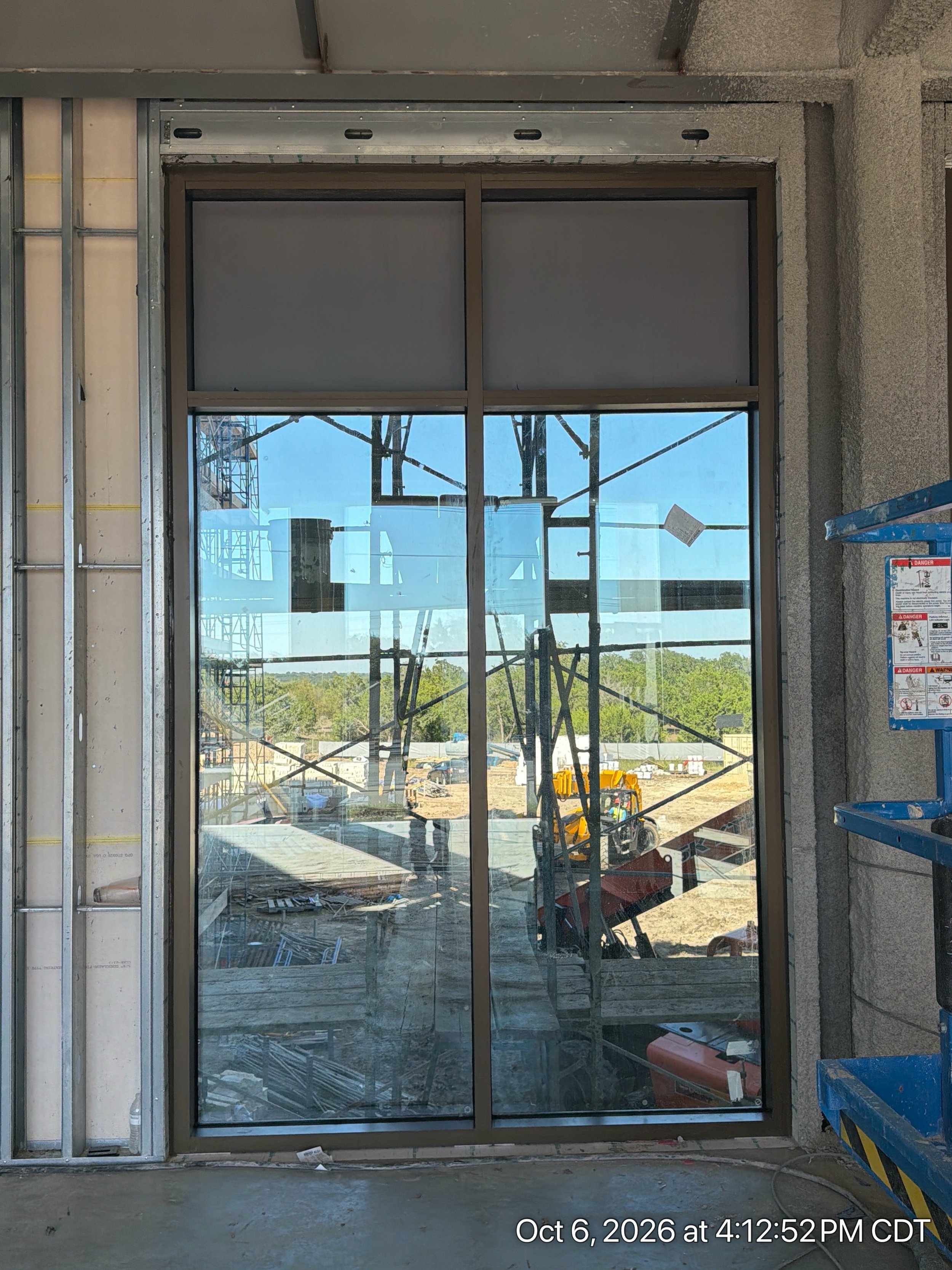 Ascalon Medical Office Park window installation on Williams Drive in Georgetown, Texas, October 2026