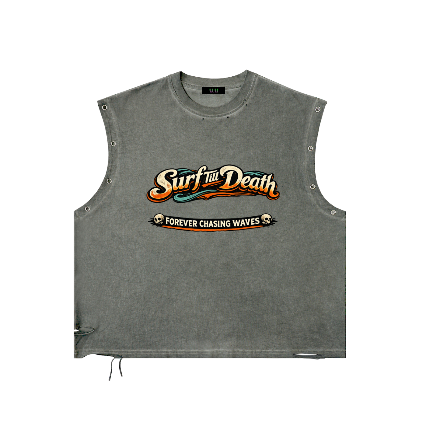 Distressed Tank Top
