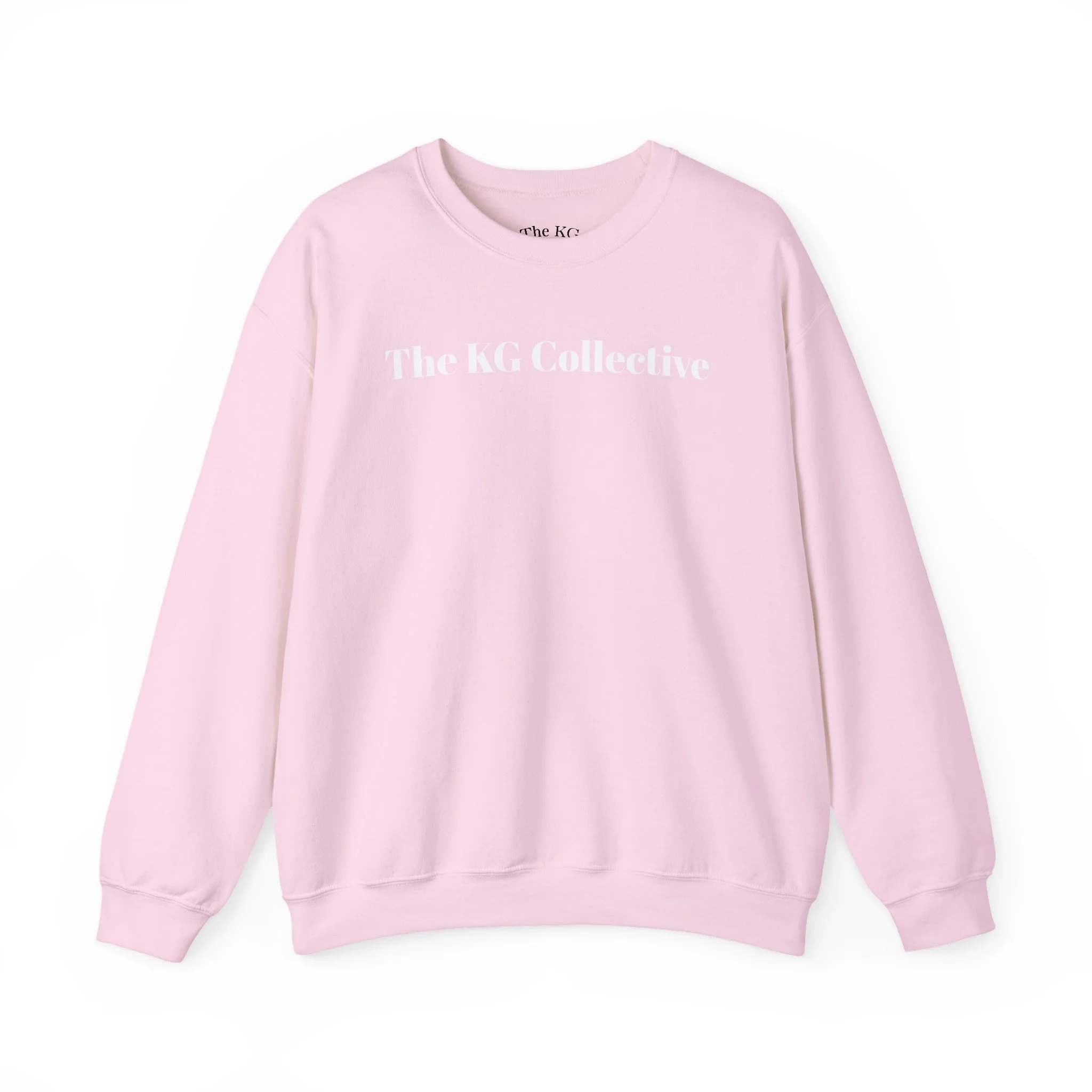 The KG Collective logo Sweatshirt | Minimal Script Logo, Crewneck