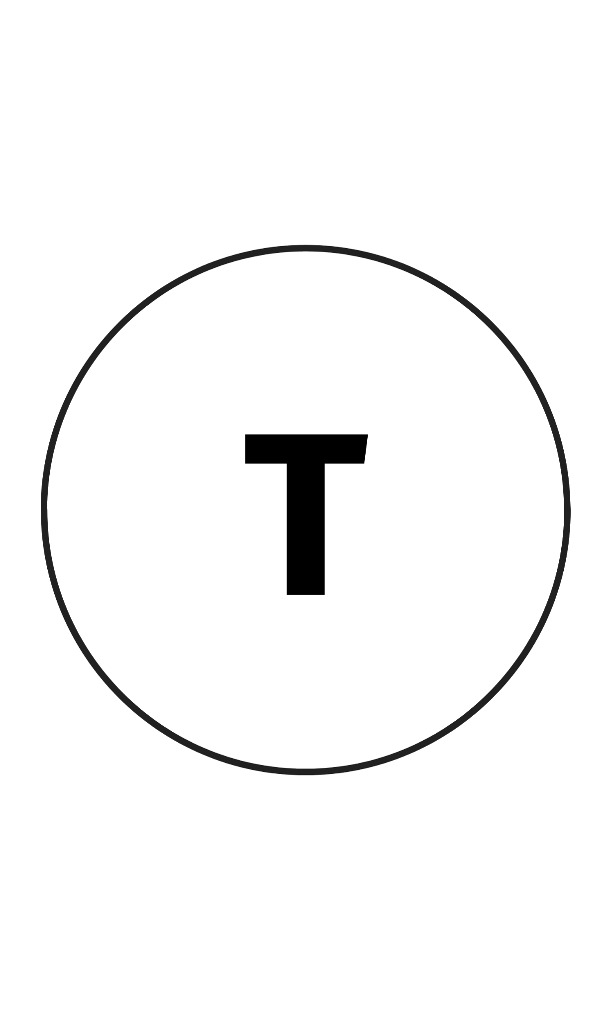 T-shaped
