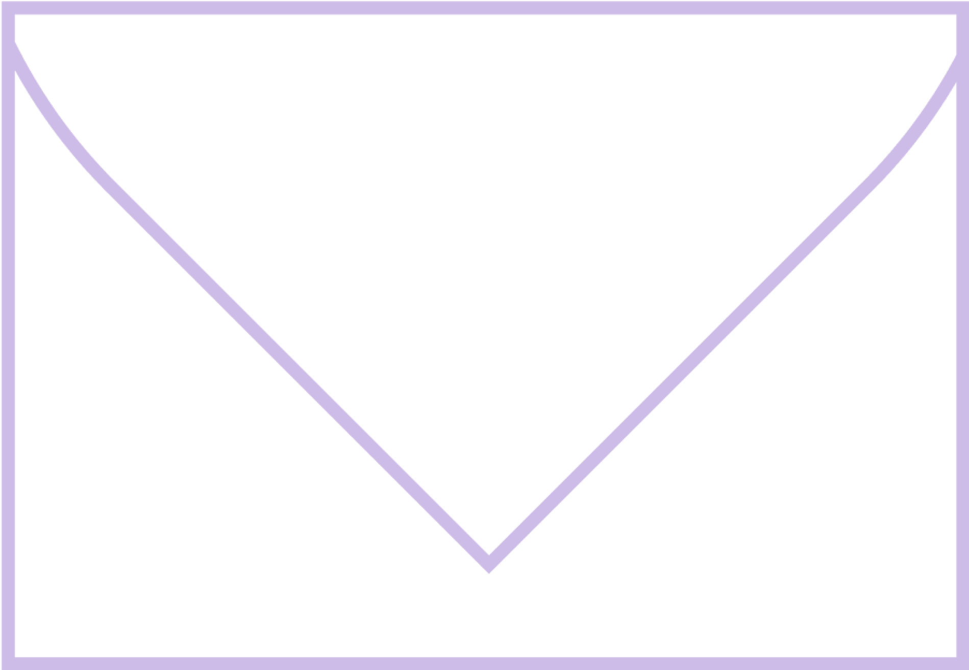 Enveloppe violette qui représente la prise de contact pour rejoindre des groupes d'entraide entre parents adoptifs.