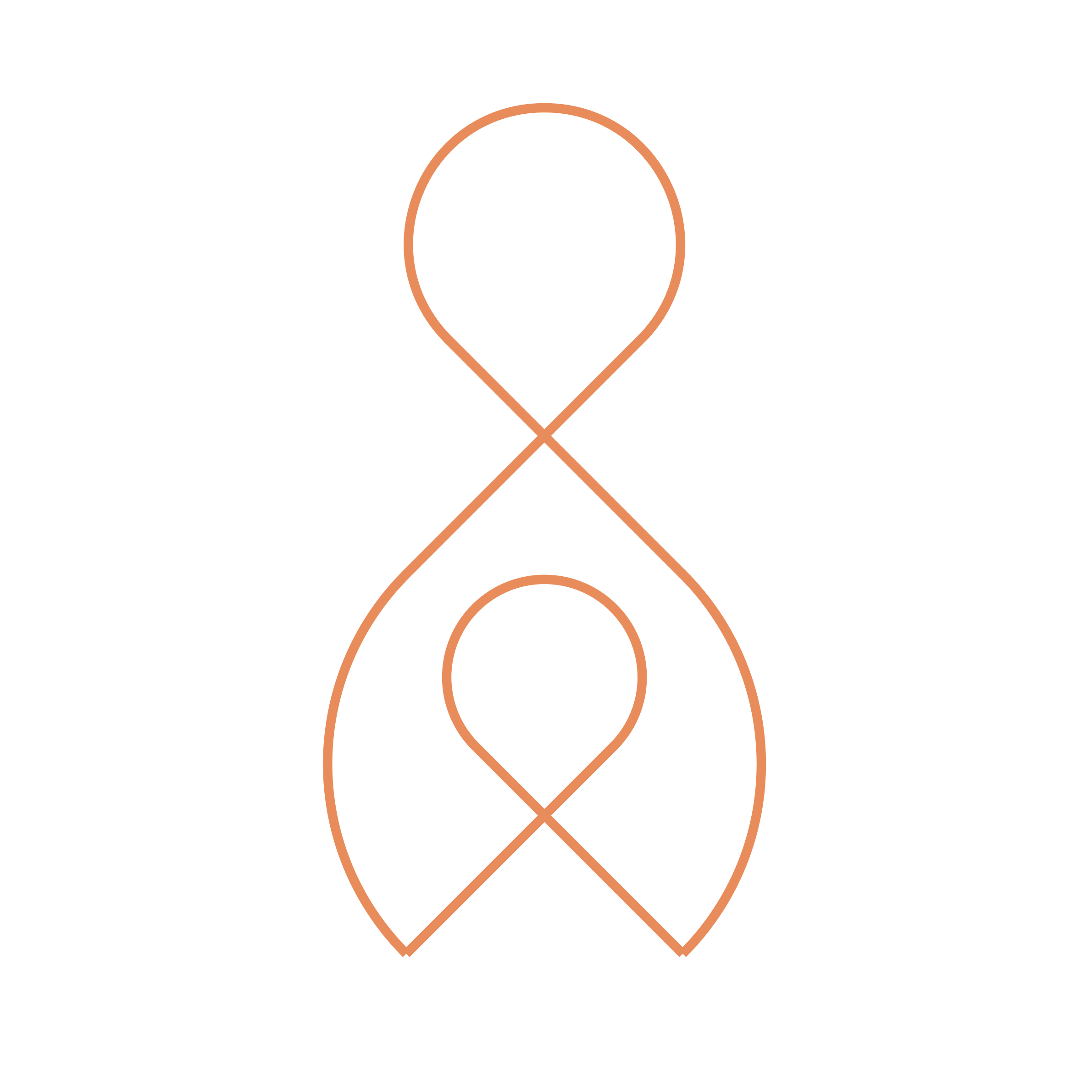 Icone qui représante connexions entrelacées, un organismes qui accompagne les parents adoptifs