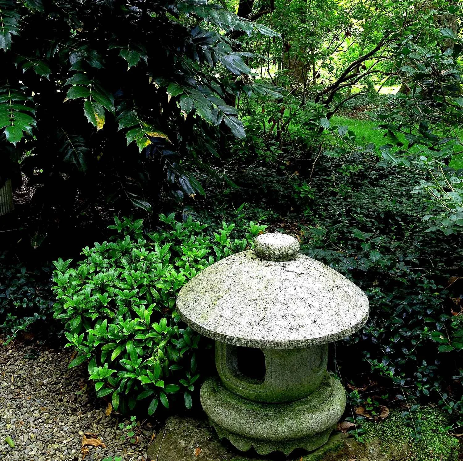 Small Japanese Stone Lantern