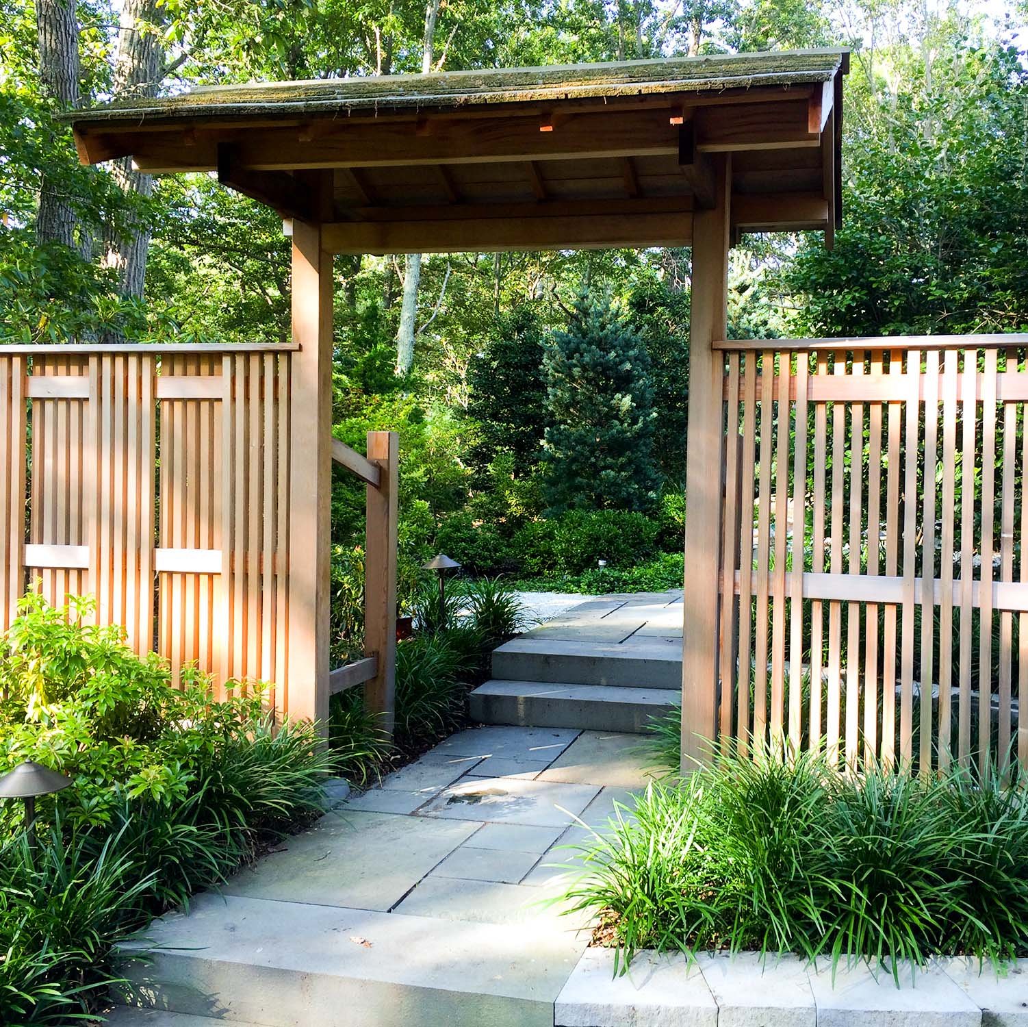 Traditional Authentic Japanese Wooden Garden Gate