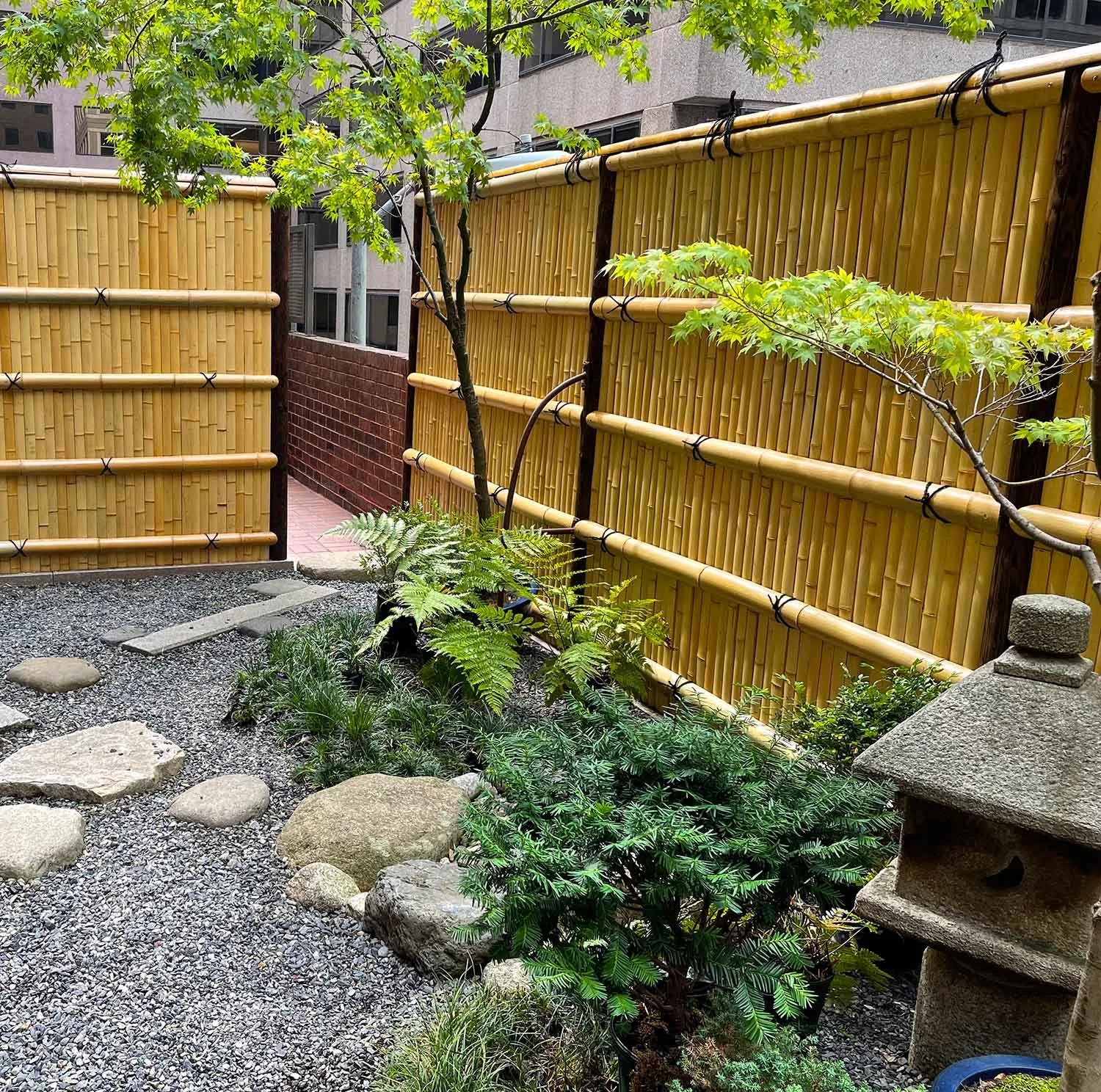 Kennin-ji Bamboo Fence for Japanese Tea Garden in Washington D.C.