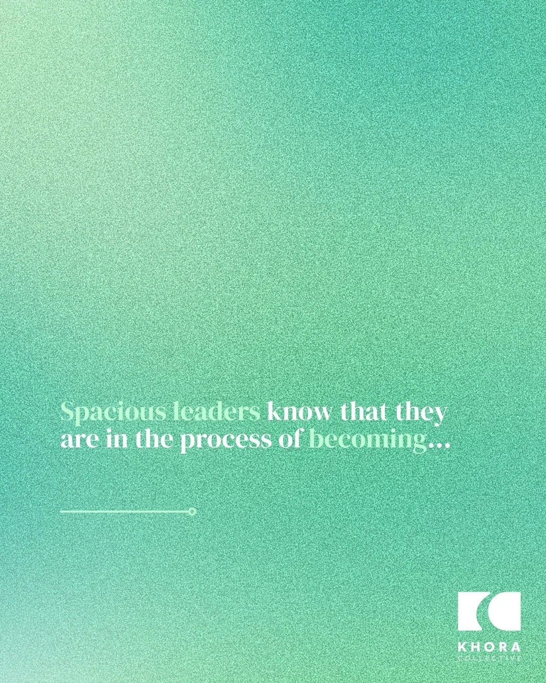 Spacious leaders understand that leadership is not formed in isolation.

They are becoming connectors across generations, builders across cultures, and partners across emerging and established leadership spaces.

At Khora, we celebrate leaders who ch