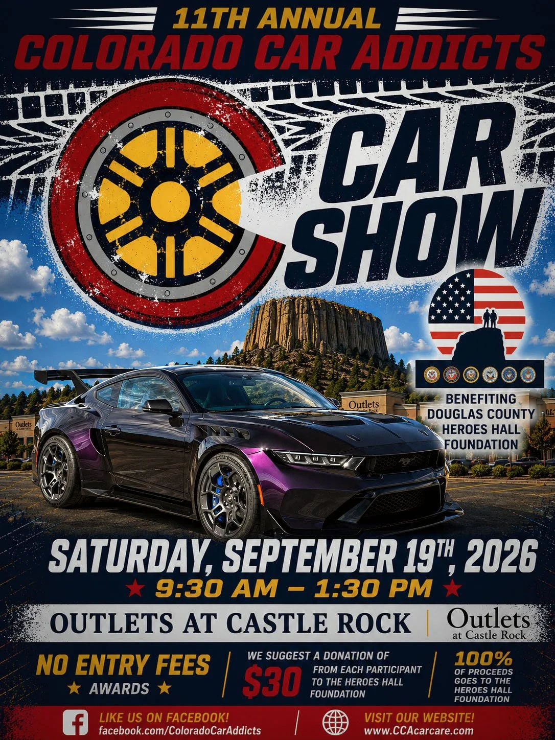 Colorado Car Addicts Car Show 