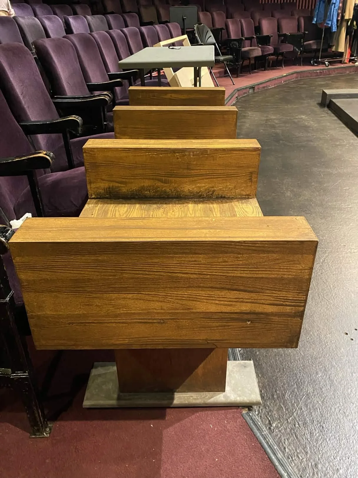 Wood-Grained Bench - 2021