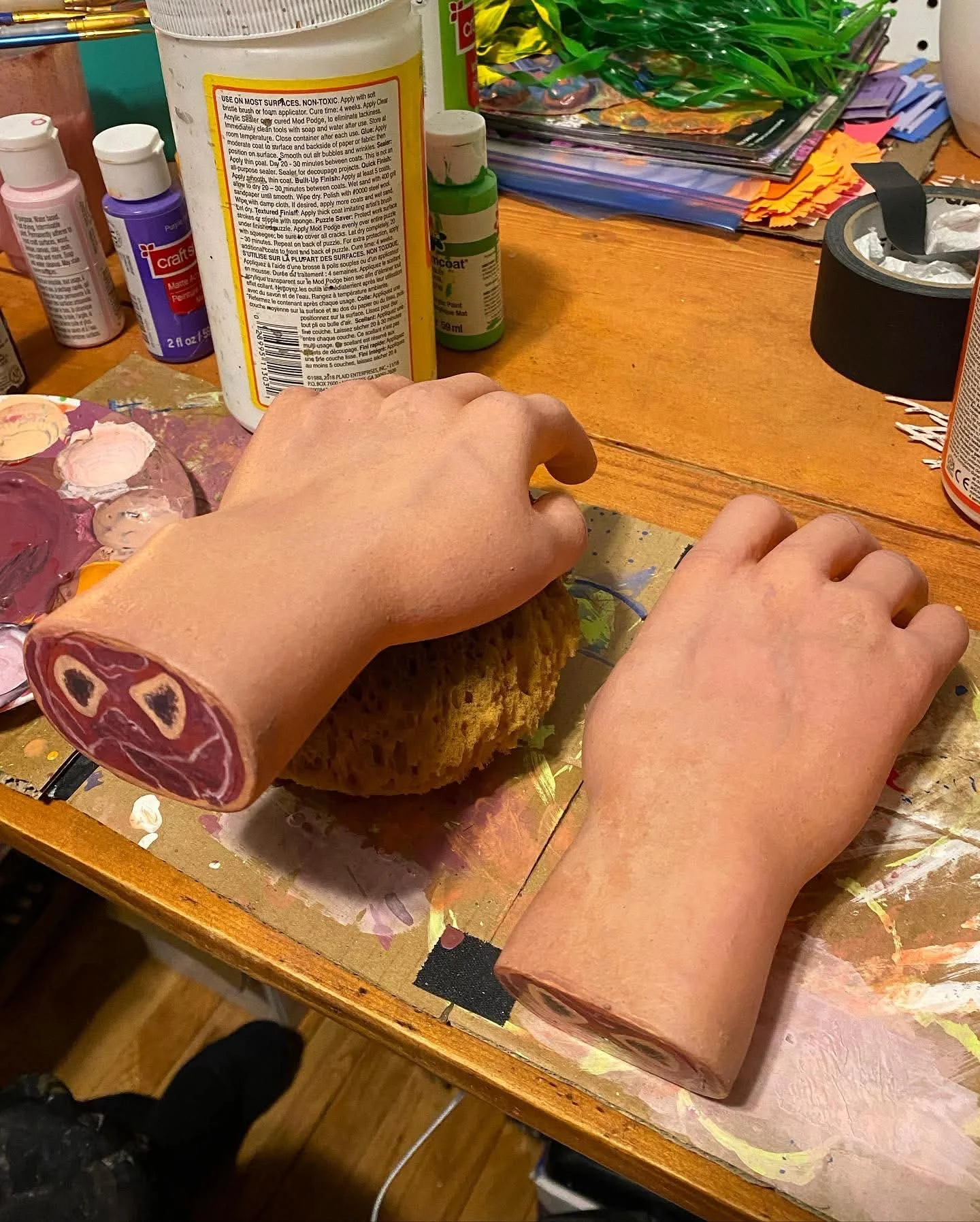 Waterproof Severed Hand Props - 2024