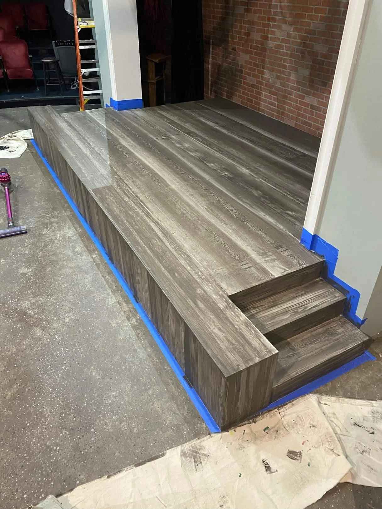 Wood-Grained Floor Treatment - 2022