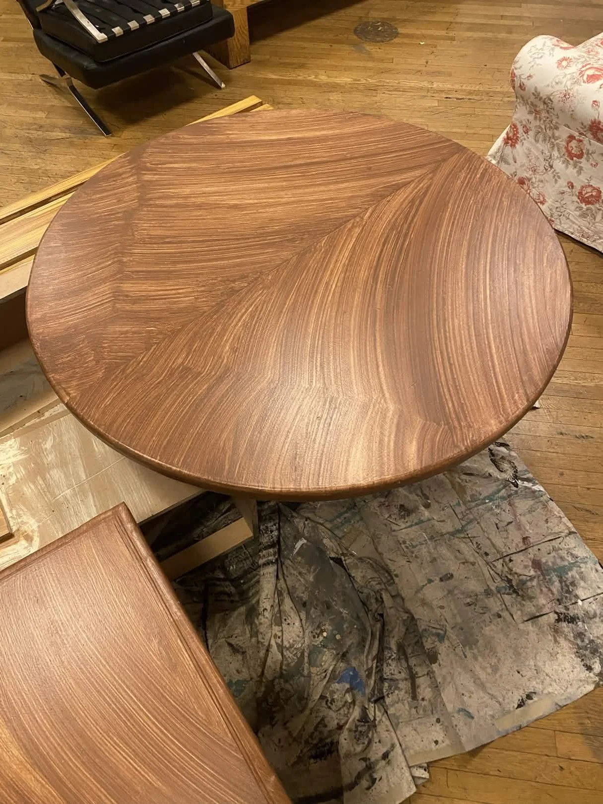 Wood-Grained Table - 2021