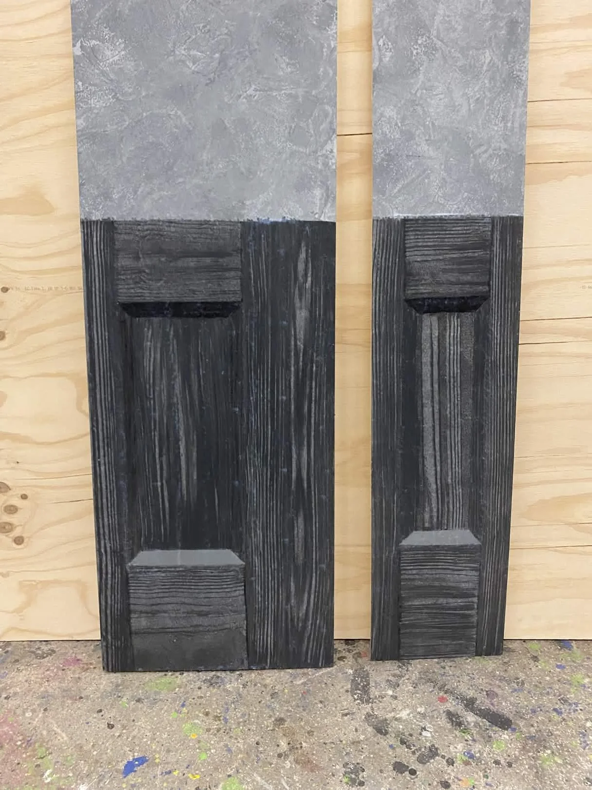 Forced Perspective Wainscotting Treatment - 2025