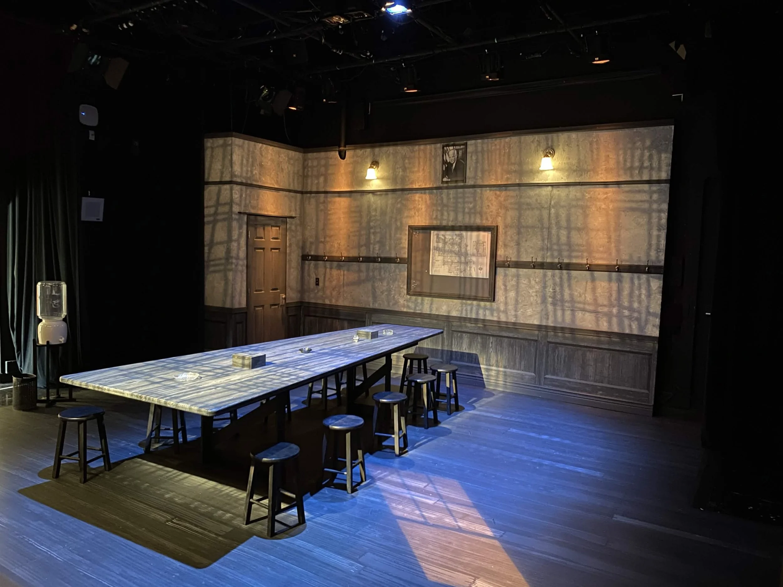 Jury Deliberation Room, Wall and Floor Treatment - 2025