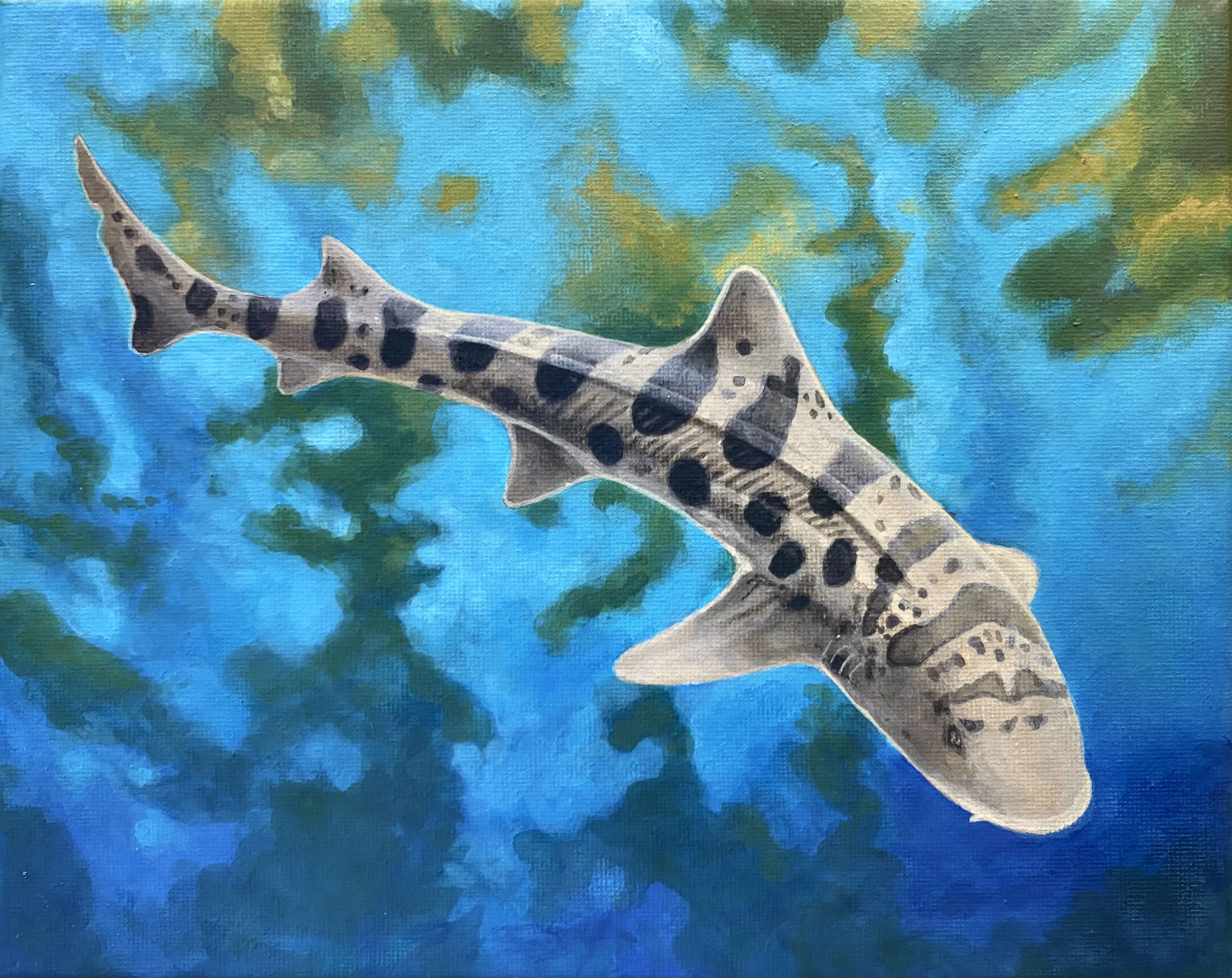 "On the Prowl" - 2025 Acrylic on Canvas