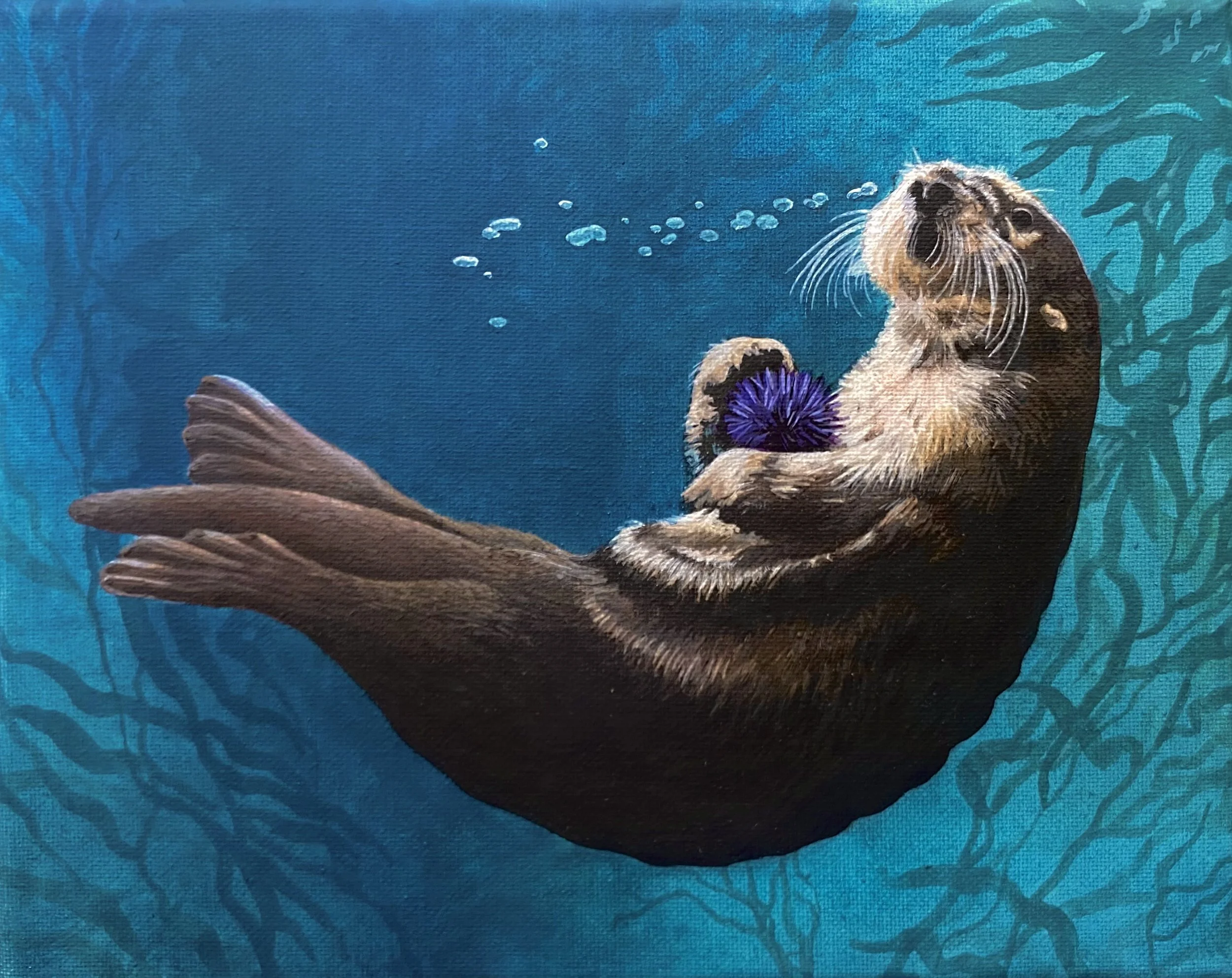 "Ascent" - 2025 Acrylic on Canvas