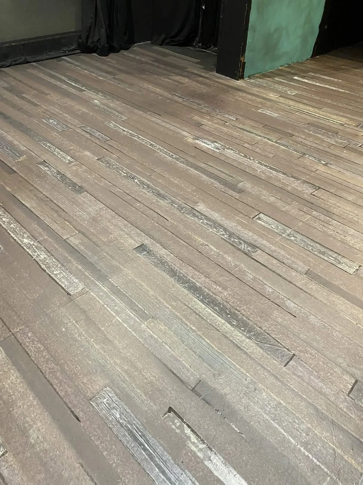 Wood-Grained Floor Treatment - 2023