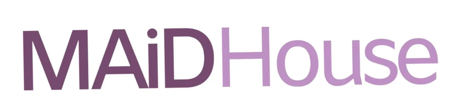 Text logo that reads 'MAIDHouse' with 'MAID' in bold purple and 'House' in light purple