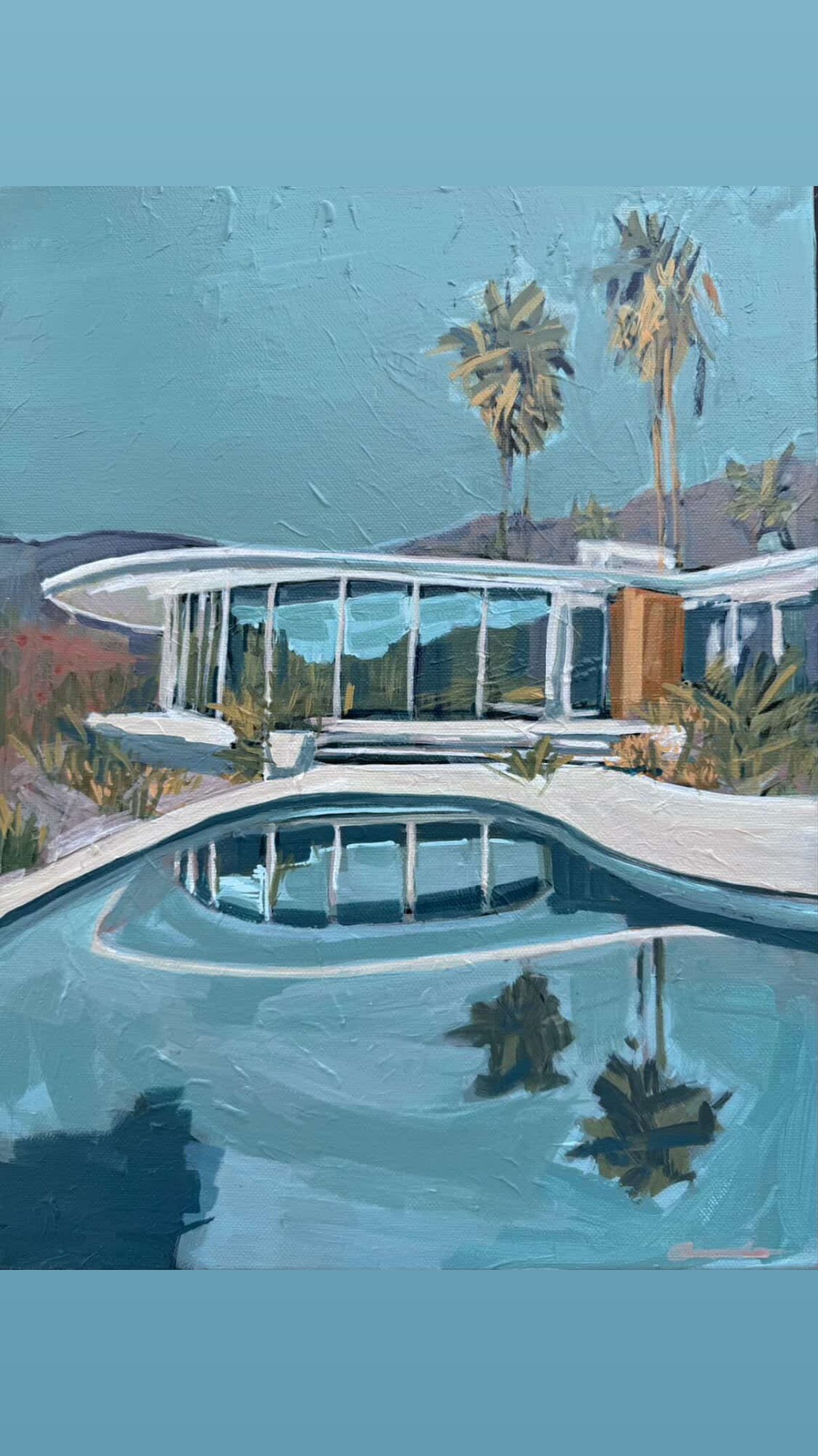 Desert Reflection 1 By Isabel Araneda